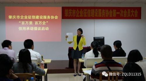 肇慶市企業征信建設服務協會成立大會暨“百萬里 百萬企”信用承諾活動正式啟動，賦能區域經濟高質量發展